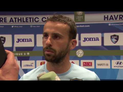 Après HAC - Auxerre (4-1), réaction d'Alexandre Bonnet