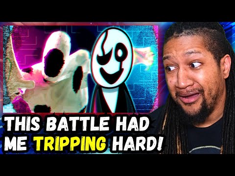 Freshy Kanal - The Spot vs W. D. Gaster (RAP BATTLE!) | Reaction!