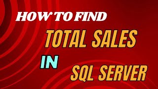 Download the video "How to find sales from orders in SQL || Data science Question"