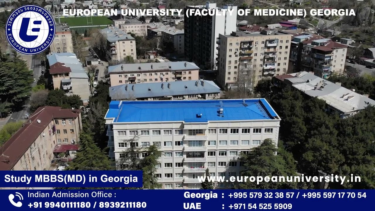 European University Campus | Drone Footage | Tiblis | Georgia