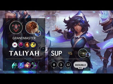 Taliyah Support vs Tahm Kench - KR Grandmaster Patch 11.12