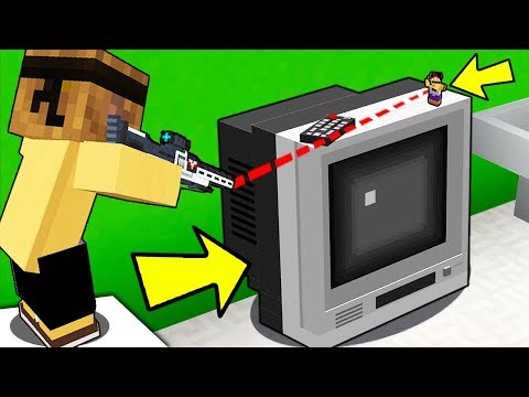 SFIDA nella TELEVISIONE GIGANTE con le ARMI LEGGENDARIE! - Minecraft ITA
