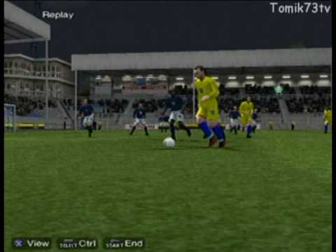 PS2 - PES2009 - Become A Legend - first goal !!!