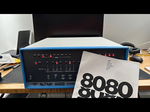 Altair 8800 Build - Programming the Iconic Machine