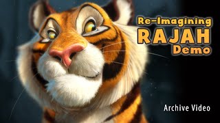 Drawing Realistic Rajah  - Creating Creatures in Photoshop (Adobe Max Throwback)