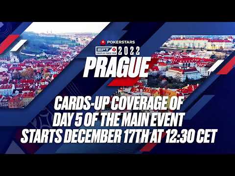 EPT Prague 2022  Main Event Day 4 - 5,300€ Buy In