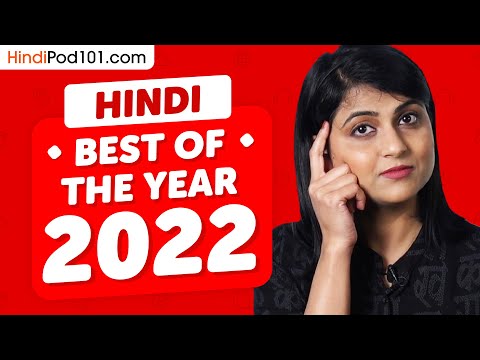 Learn Hindi in 1 hour - The Best of 2022