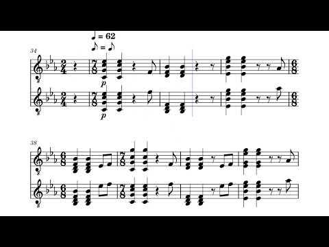 Nausicaa of the Valley of the Wind – Joe Hisaishi Arreglo dos guitarras