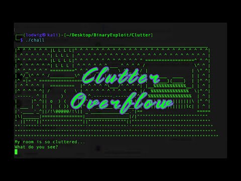 Binary Exploitation || PicoCTF mission clutter overflow