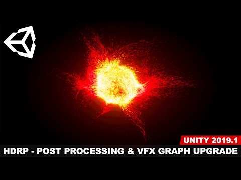 Unity3d LWRP and VFX Graph for mobile games seeking high performance and beautiful graphics