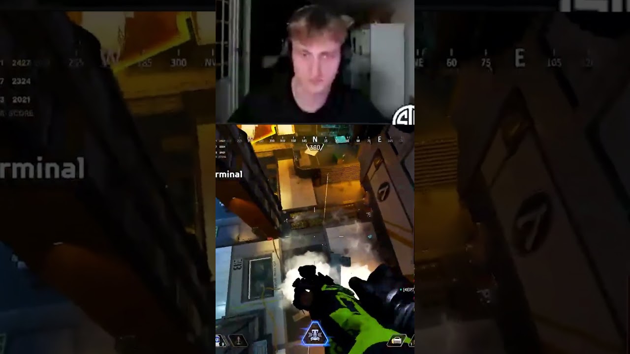 Mandeによるトリックショットがカッコよすぎるｗｗ　#twitch #apex #apexlegends #エーペックス #エーペックスレジェンズ #プロゲーマー #tsm #mande