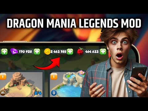 🐉 Dragon Mania Legends Hack - Unlimited Gems and Gold MOD! 🏰