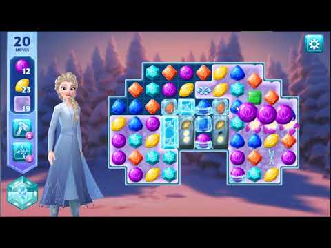 Disney Frozen Adventures Level 133 - NO BOOSTERS ❄️👸⛄ | SKILLGAMING ✔️