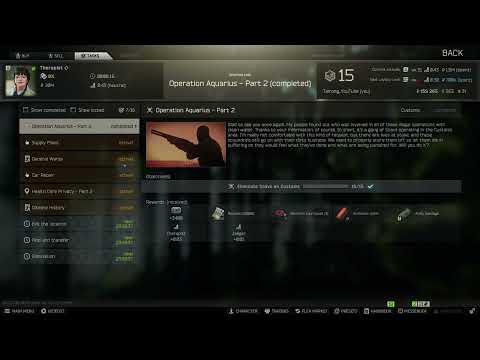 Escape From Tarkov Quest ไทย - Operation Aquarius Part 2