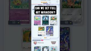 CAN WE GET FULL ART MIRAIDON?!electricity 🌩 ⚡️