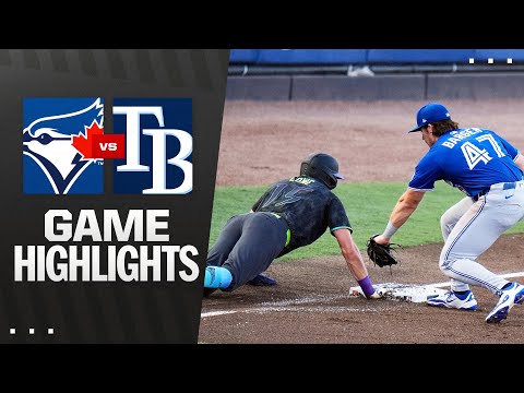 Blue Jays vs. Rays Game Highlights (5/23/25) | MLB Highlights