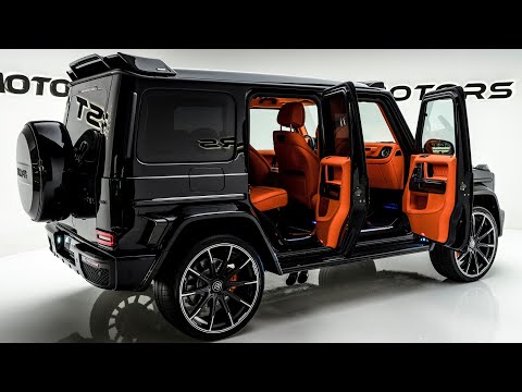 2024 Black Mercedes AMG G63 Brabus G800 - Wild Luxury SUV in Detail