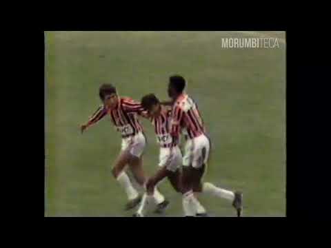 São Paulo 3x2 Botafogo-SP (05/07/1987) - Paulistão 1987
