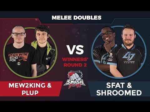 Mew2King/Plup vs SFAT/Shroomed - Melee Doubles: Winner's Round 2 - Smash Summit 5