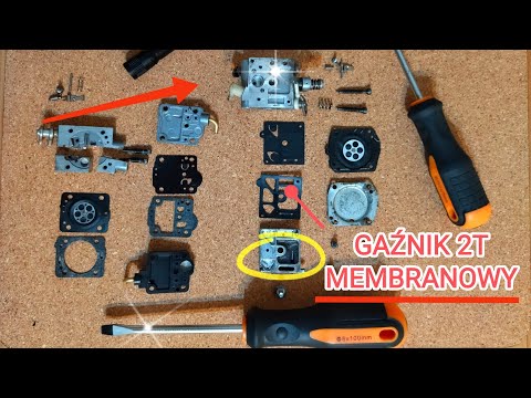 Diaphragm carburetor in chainsaws and brushcutters: operation, construction, faults, diaphragms i...