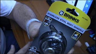 Video 20 - Newbie vs. Brinks R70 Discus type pad lock - Unpackaged and picked, twice!