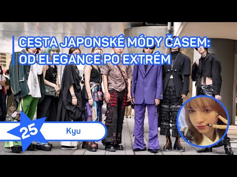 Cesta japonské módy časem: Od elegance po extrém