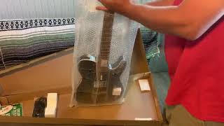 Video thumbnail for Harley Benton TE-40 TBK Deluxe Series unboxing by Pinzeneedlz