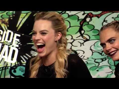 Margot Robbie & Suicide Squad Cast Interview