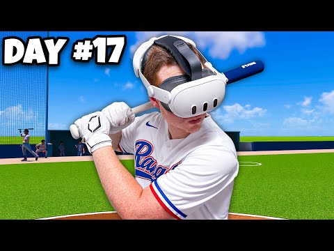 I Tried a Month in VR Baseball