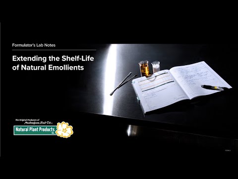 Extending the Shelf Life of Natural Emollients with Meadowfoam Seed Oil