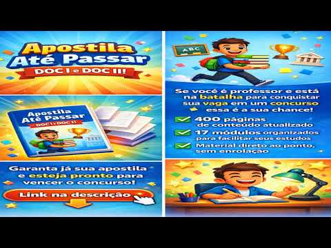 Curso Até Passar - Apostila para professor