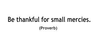 Steve Stapley- Small Mercies Lyrics Video