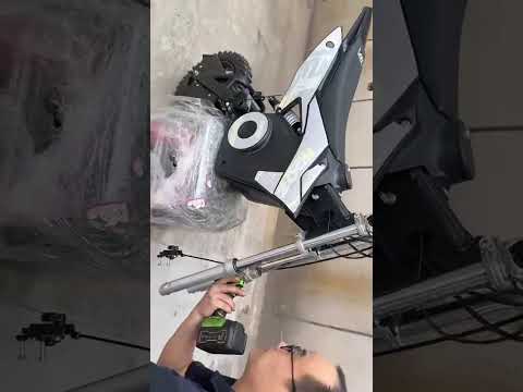 HP112E Electric Dirt Bike Installation