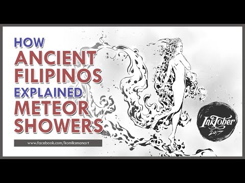 Burulakaw: The Shooting Star Fairies of Filipino Mythology for Inktober 2017