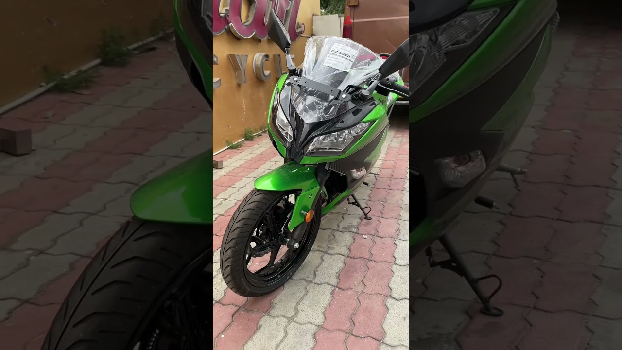 New Kawasaki Ninja 300 - Candy Lime green 🔥