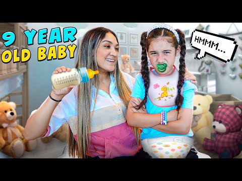 TREATING our 9 Year old DAUGHTER like a BABY To See Her Reaction!! Part. 2 | Jancy Family