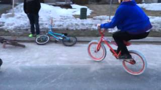 Forget a homework and ride BMX