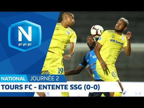 J2 : Tours FC - Entente SSG (0-0), le résumé I National FFF 2018-2019