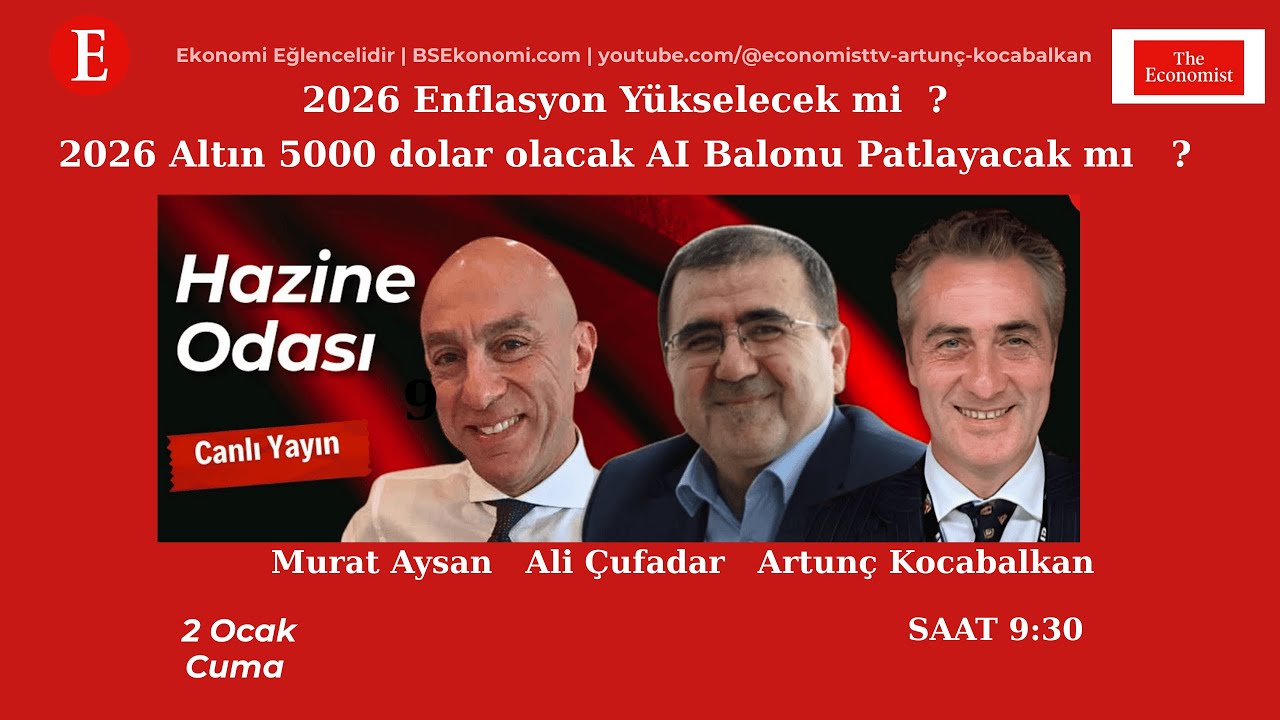 Enflasyon 2026 da yükselecek mi ? Altın 5000 dolar olacak AI Balonu Patlayacak mı ?