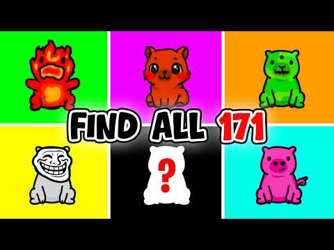 How To Find ALL 171 CAPYBARAS In Roblox Find The Capybara 171!