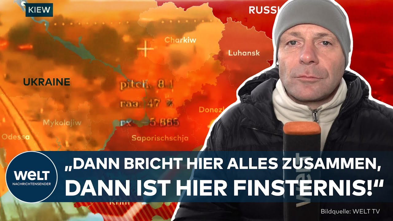 UKRAINE-KRIEG: „Das ist eine ganz gefährliche Geschichte – dann bricht hier alles zusammen“