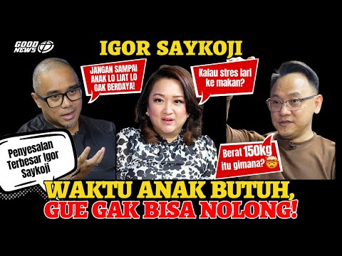 IGOR #SAYKOJI - 150KG 🥵🤯 WAKTU ANAK BUTUH GW GA BISA NOLONG  #transformasi #rapper #artis #obesitas