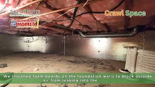 Watch video: Tightening Up a Small Crawl Space in Sea Girt, NJ