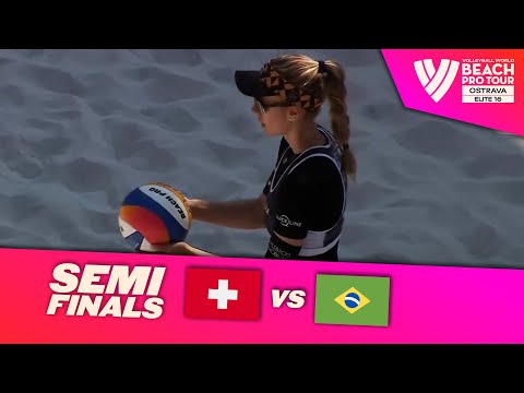 Brunner/Hüberli vs. Ana Patrícia/Duda - Semi Finals Highlights Ostrava 2023 #BeachProTour