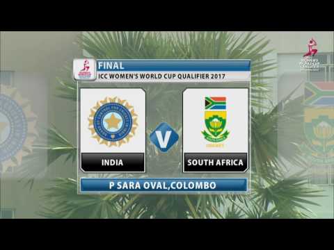India v South Africa, Final - ICC Women's World Cup Qualifier, 2017