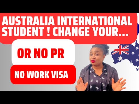 AUSTRALIA STUDY VISA: HOW To CHANGE YOUR COURSE or SCHOOL AS INTERNATIONAL STUDENTS in AUSTRALIA