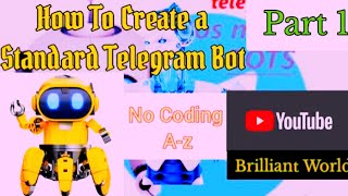 HOW TO CREATE A TELEGRAM BOT //MENU-BUILDER// PART 1