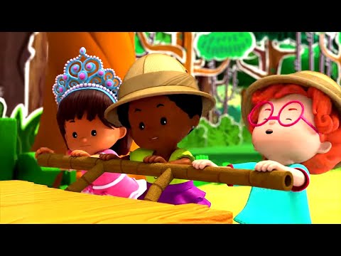 Fisher Price Little People 112 | If I Ruled Jungleland | Full Episodes HD | Videos For Kids - Kids TV Series, Kingdom Kids Zone - Little People - Fisher Price