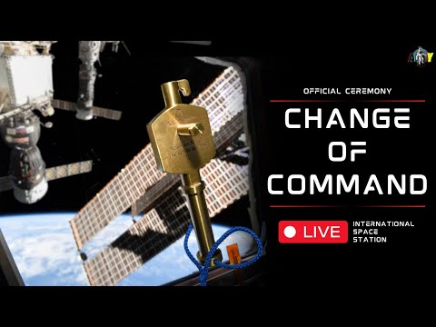 LIVE: ISS Change of Command Ceremony - Suni Williams Becomes New ISS Commander
