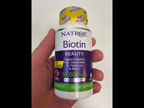 Natrol Biotin Unboxing!